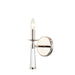 Baxter 1 Light Polished Nickel Sconce - Wall Sconces