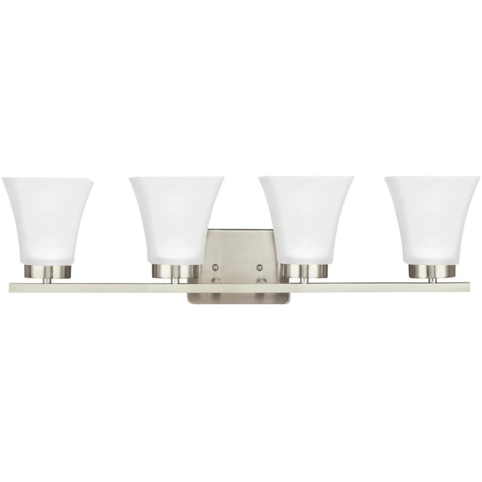 Bayfield Brushed Nickel LED Vanity Fixture - Bath & Vanity