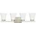 Bayfield Brushed Nickel LED Vanity Fixture - Bath & Vanity