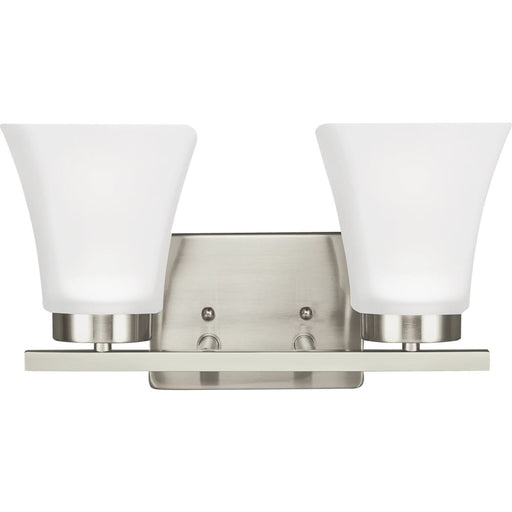 Bayfield Brushed Nickel Vanity Fixture - Bath & Vanity
