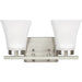 Bayfield Brushed Nickel Vanity Fixture - Bath & Vanity