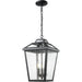 Bayland Black Outdoor Chain Mount Ceiling Fixture - Outdoor Chain Mount Ceiling Fixture
