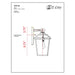 Bayland Black Outdoor Wall Sconce - Outdoor Wall Sconces