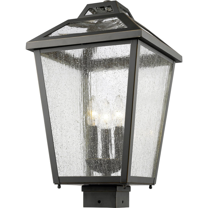 Bayland Oil Rubbed Bronze Outdoor Post Mount Fixture | theLightShop