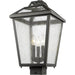 Bayland Oil Rubbed Bronze Outdoor Post Mount Fixture | theLightShop