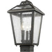 Bayland Oil Rubbed Bronze Outdoor Post Mount Fixture | theLightShop