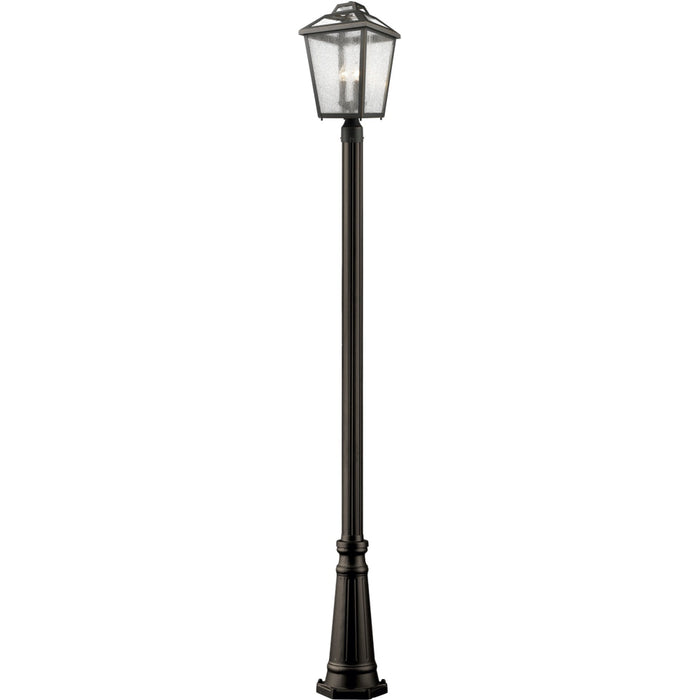 Bayland Oil Rubbed Bronze Outdoor Post Mounted Fixture | theLightShop