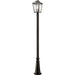 Bayland Oil Rubbed Bronze Outdoor Post Mounted Fixture | theLightShop