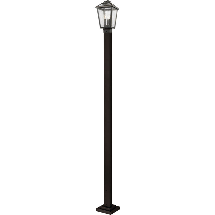 Bayland Oil Rubbed Bronze Outdoor Post Mounted Fixture | theLightShop