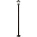 Bayland Oil Rubbed Bronze Outdoor Post Mounted Fixture | theLightShop