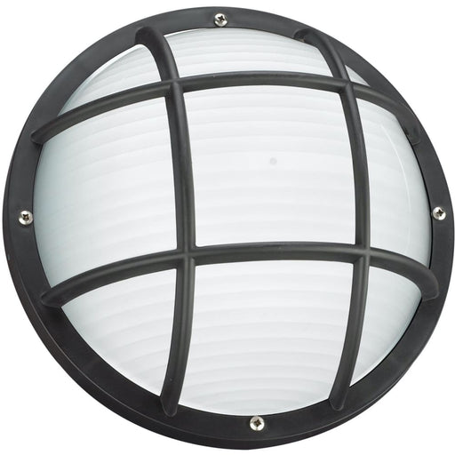 Bayside Black LED One Light Outdoor Wall Ceiling Mount - Outdoor Wall Sconce