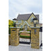 Beacon Black Outdoor Pier Mounted Fixture - Outdoor Pier Mounted Fixtures