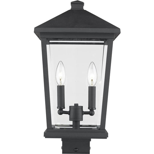 Beacon Black Outdoor Post Mount Fixture | theLightShop