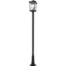 Beacon Black Outdoor Post Mounted Fixture - Outdoor Post Mounted Fixture