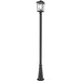 Beacon Black Outdoor Post Mounted Fixture | theLightShop