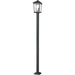 Beacon Black Outdoor Post Mounted Fixture | theLightShop