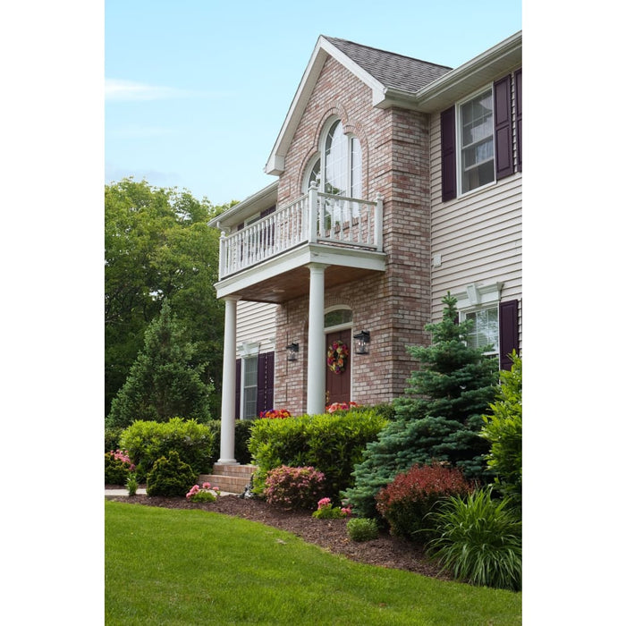 Beacon Black Outdoor Post Mounted Fixture - Outdoor Post Mounted Fixtures