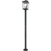 Beacon Black Outdoor Post Mounted Fixture | theLightShop