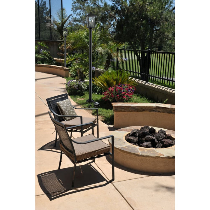 Beacon Black Outdoor Post Mounted Fixture - Outdoor Post Mounted Fixtures