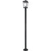 Beacon Black Outdoor Post Mounted Fixture | theLightShop