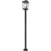 Beacon Black Outdoor Post Mounted Fixture | theLightShop