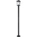 Beacon Black Outdoor Post Mounted Fixture | theLightShop
