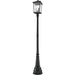 Beacon Black Outdoor Post Mounted Fixture | theLightShop