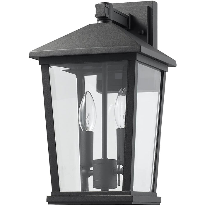 Beacon Black Outdoor Wall Sconce - Outdoor Wall Sconces