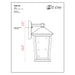 Beacon Black Outdoor Wall Sconce - Outdoor Wall Sconces