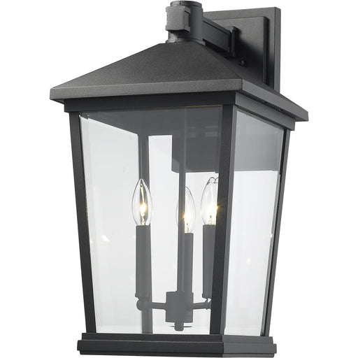 Beacon Black Outdoor Wall Sconce | theLightShop