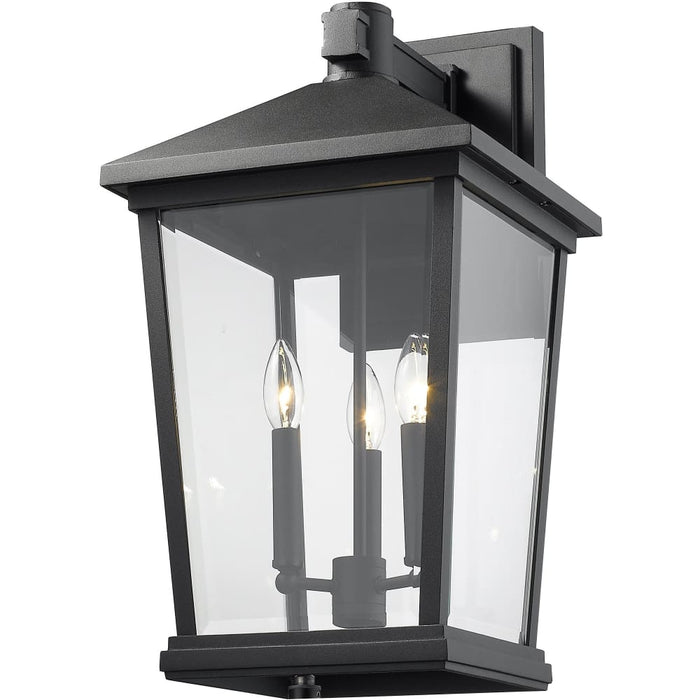 Beacon Black Outdoor Wall Sconce - Outdoor Wall Sconces