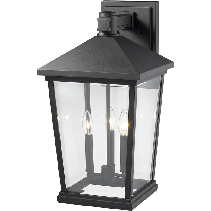 Beacon Black Outdoor Wall Sconce - Outdoor Wall Sconces