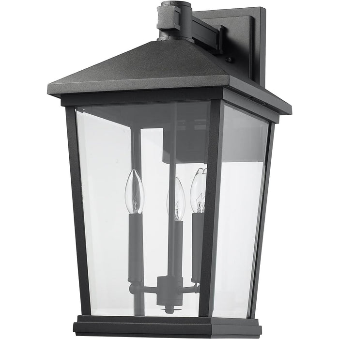 Beacon Black Outdoor Wall Sconce - Outdoor Wall Sconces