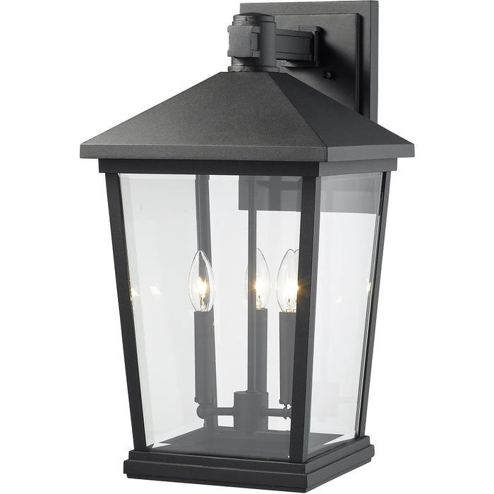 Beacon Black Outdoor Wall Sconce - Outdoor Wall Sconces