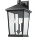 Beacon Black Outdoor Wall Sconce | theLightShop