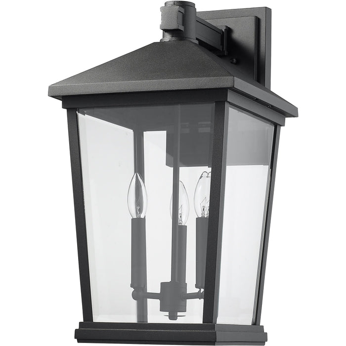 Beacon Black Outdoor Wall Sconce - Outdoor Wall Sconces