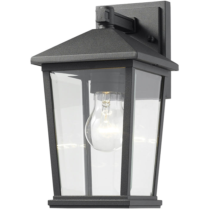 Beacon Black Outdoor Wall Sconce | theLightShop