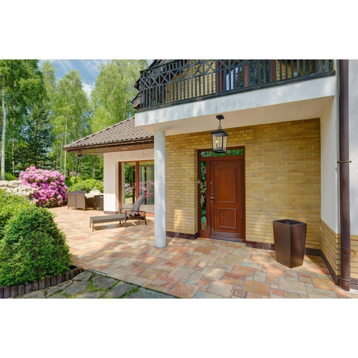 Beacon Oil Rubbed Bronze Outdoor Chain Mount Ceiling Fixture - Outdoor Pendants