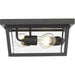 Beacon Oil Rubbed Bronze Outdoor Flush Ceiling Mount Fixture - Outdoor Ceiling Lights