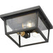 Beacon Oil Rubbed Bronze Outdoor Flush Ceiling Mount Fixture - Outdoor Ceiling Lights