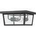 Beacon Oil Rubbed Bronze Outdoor Flush Ceiling Mount Fixture - Outdoor Ceiling Lights