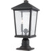 Beacon Oil Rubbed Bronze Outdoor Pier Mounted Fixture - Outdoor Pier Mounted Fixtures