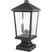 Beacon Oil Rubbed Bronze Outdoor Pier Mounted Fixture - Outdoor Pier Mounted Fixtures