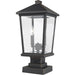 Beacon Oil Rubbed Bronze Outdoor Pier Mounted Fixture - Outdoor Pier Mounted Fixtures