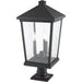 Beacon Oil Rubbed Bronze Outdoor Pier Mounted Fixture - Outdoor Pier Mounted Fixtures