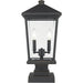 Beacon Oil Rubbed Bronze Outdoor Pier Mounted Fixture | theLightShop