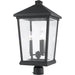 Beacon Oil Rubbed Bronze Outdoor Post Mount Fixture - Outdoor Post Mount Fixtures
