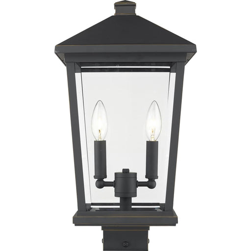 Beacon Oil Rubbed Bronze Outdoor Post Mount Fixture | theLightShop