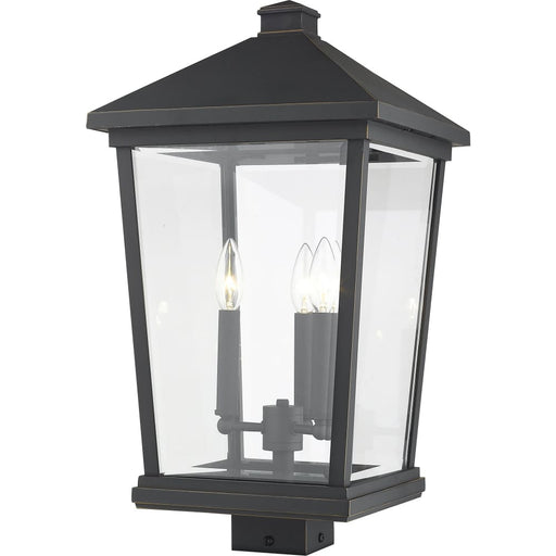 Beacon Oil Rubbed Bronze Outdoor Post Mount Fixture | theLightShop