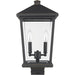 Beacon Oil Rubbed Bronze Outdoor Post Mount Fixture - Outdoor Post Mount Fixtures